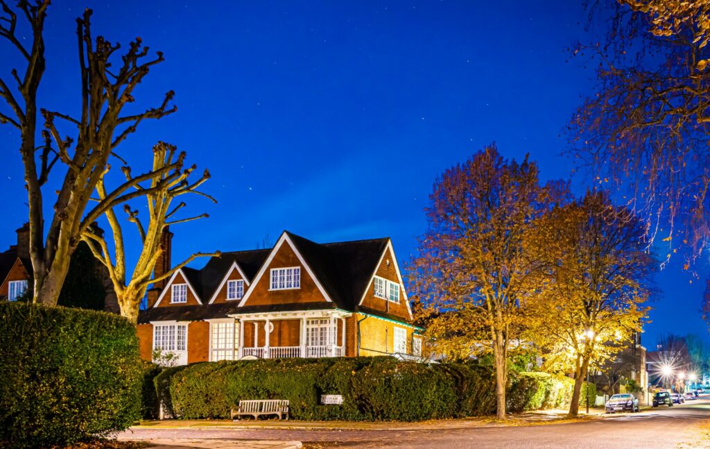 Residential area in Primrose hill