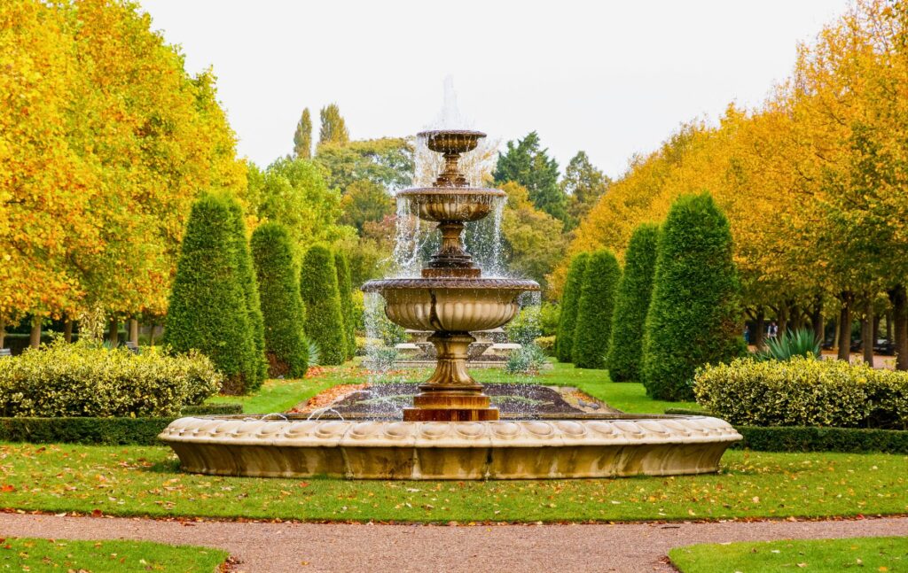 Water Fountain at Regents Park, London