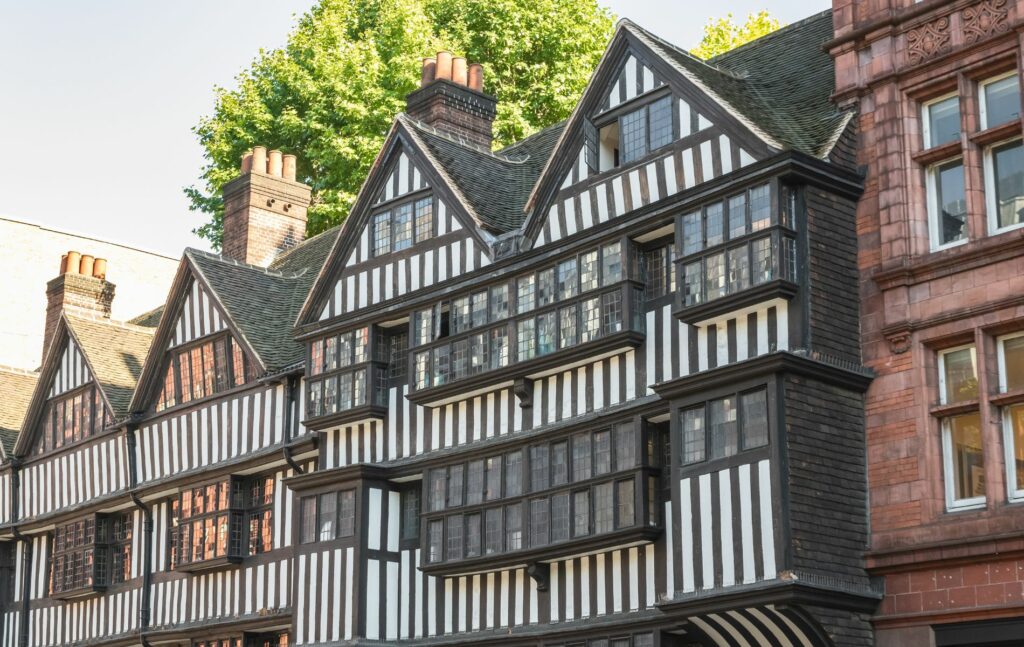 Tudor style London architecture